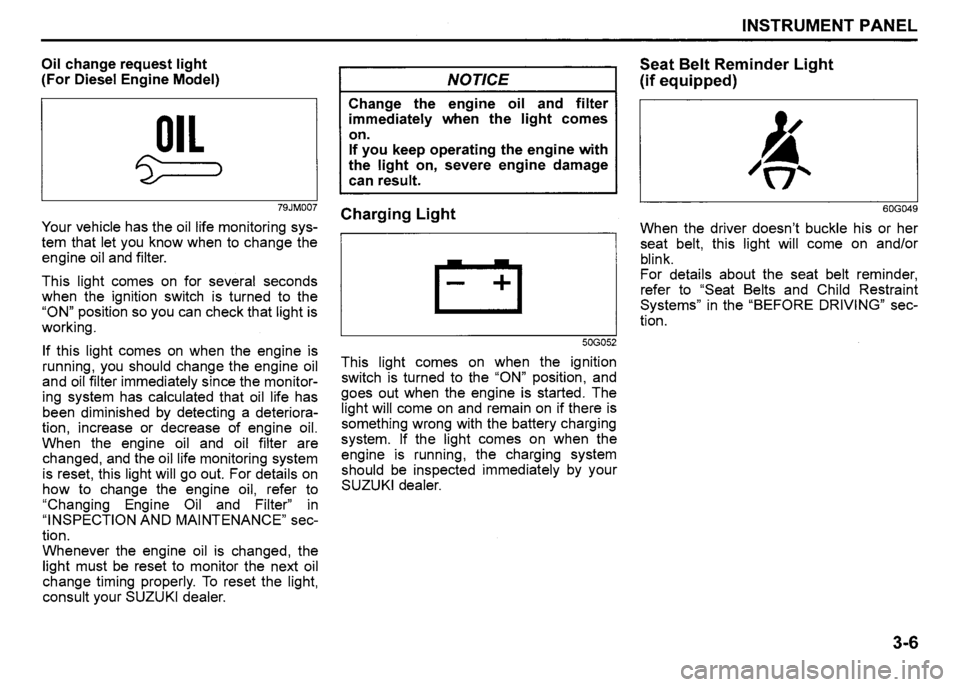 SUZUKI SX4 2012  Owners Manual 