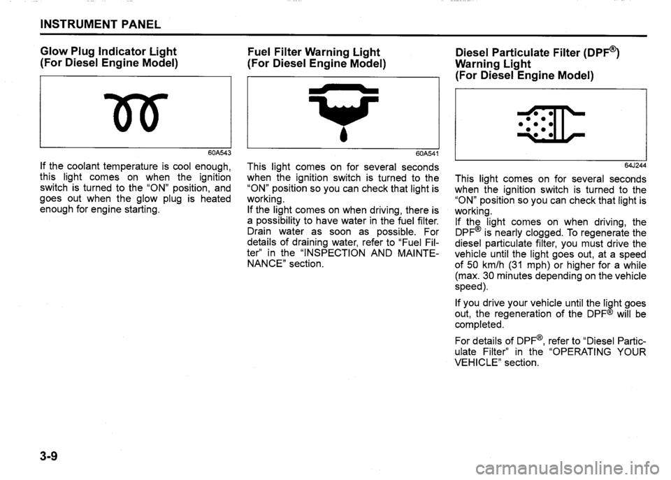 SUZUKI SX4 2012  Owners Manual 