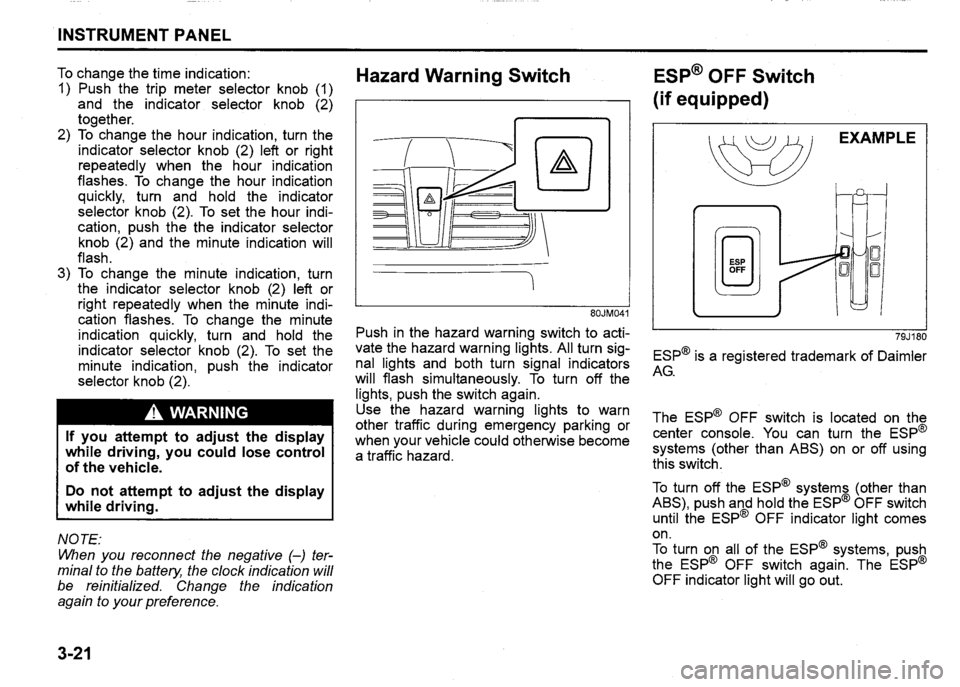 SUZUKI SX4 2007  Owners Manual 