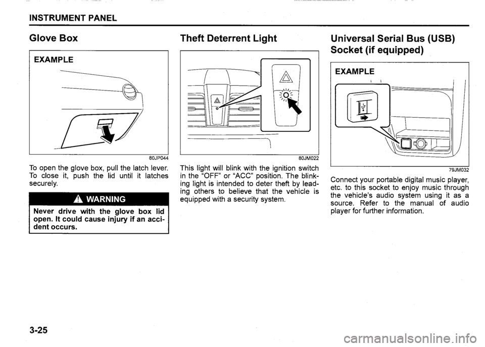 SUZUKI SX4 2007  Owners Manual 