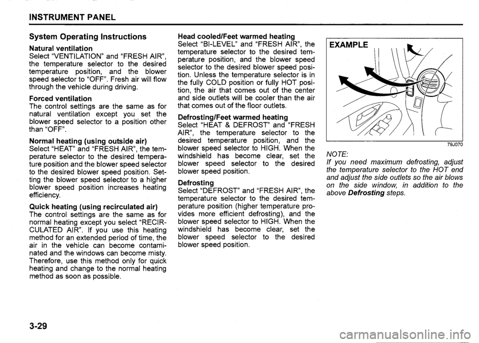 SUZUKI SX4 2011  Owners Manual 