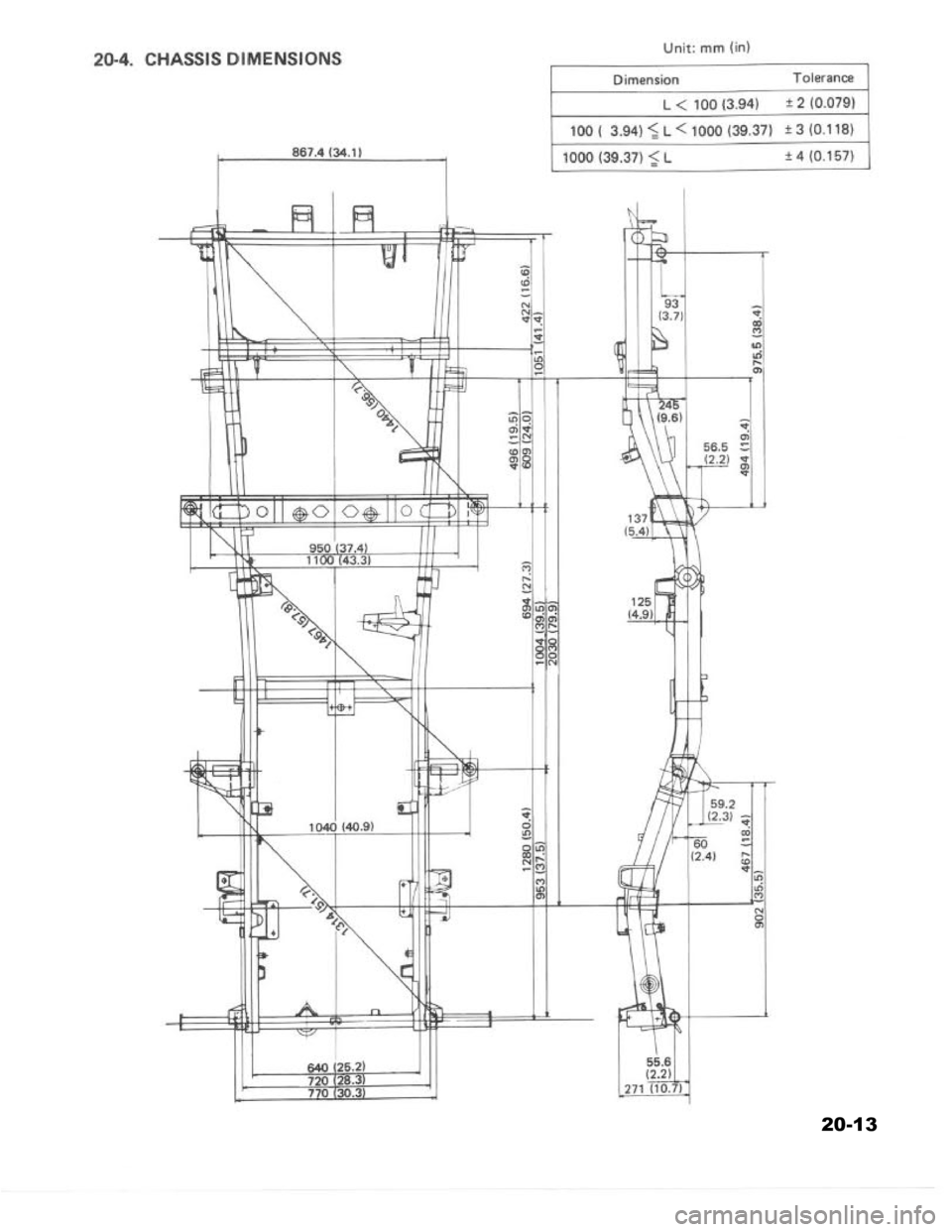 SUZUKI GRAND VITARA 1987  Service Repair Manual 20-13 