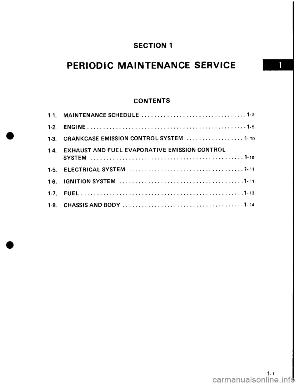 SUZUKI GRAND VITARA 1987  Service Repair Manual 