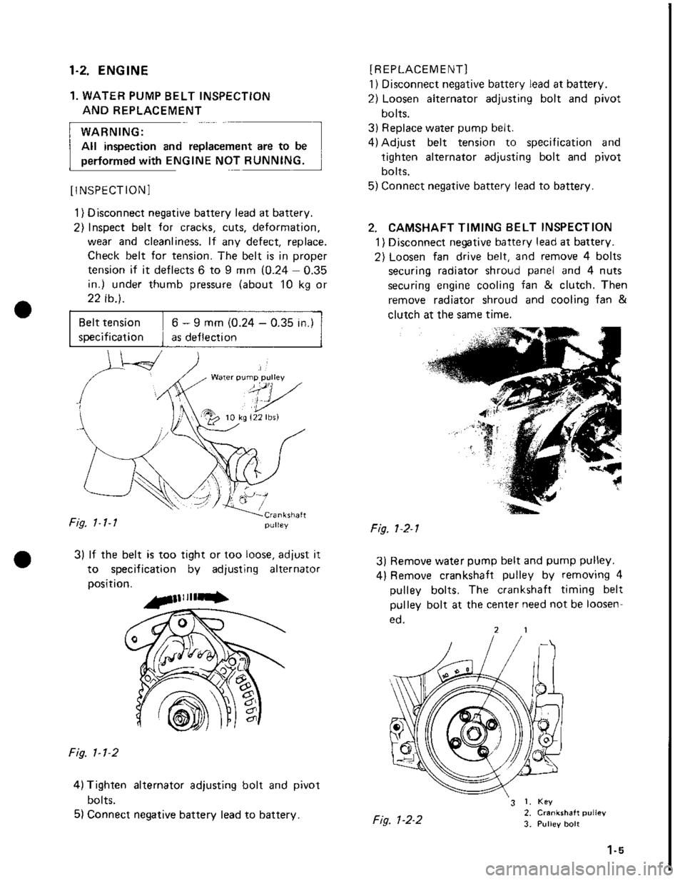 SUZUKI GRAND VITARA 1987  Service Repair Manual 