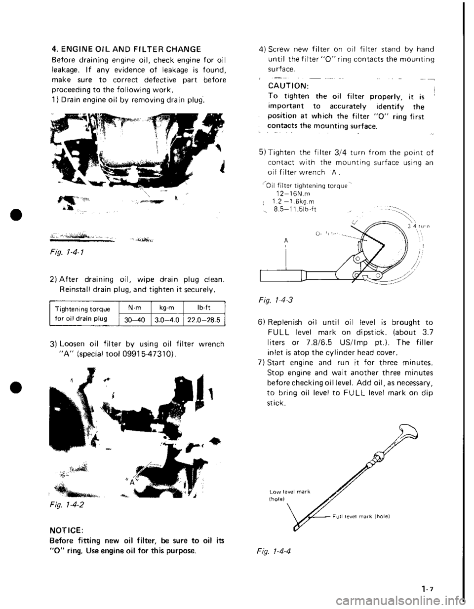 SUZUKI GRAND VITARA 1987  Service Repair Manual 