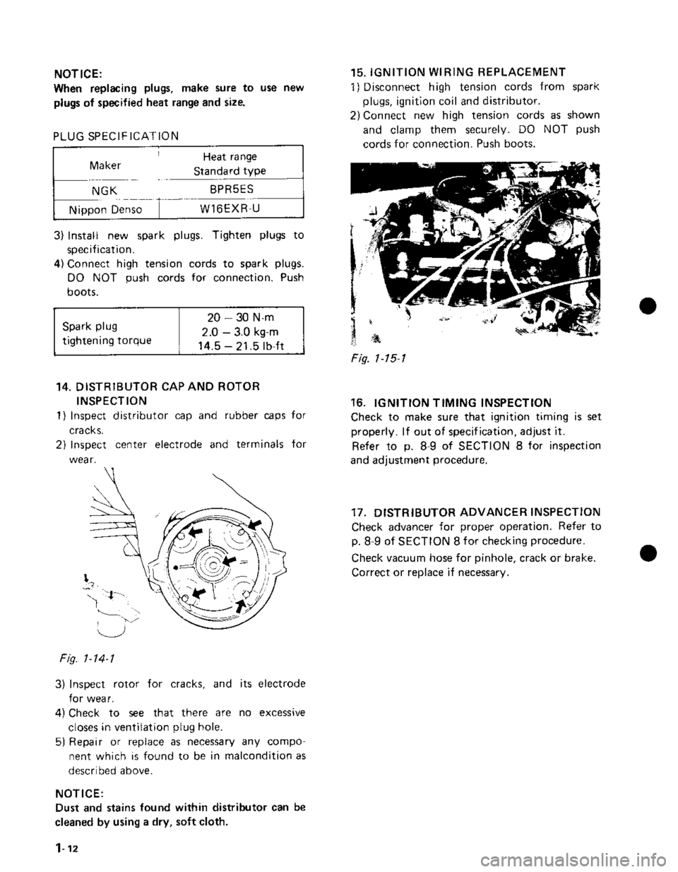 SUZUKI GRAND VITARA 1987  Service Repair Manual 