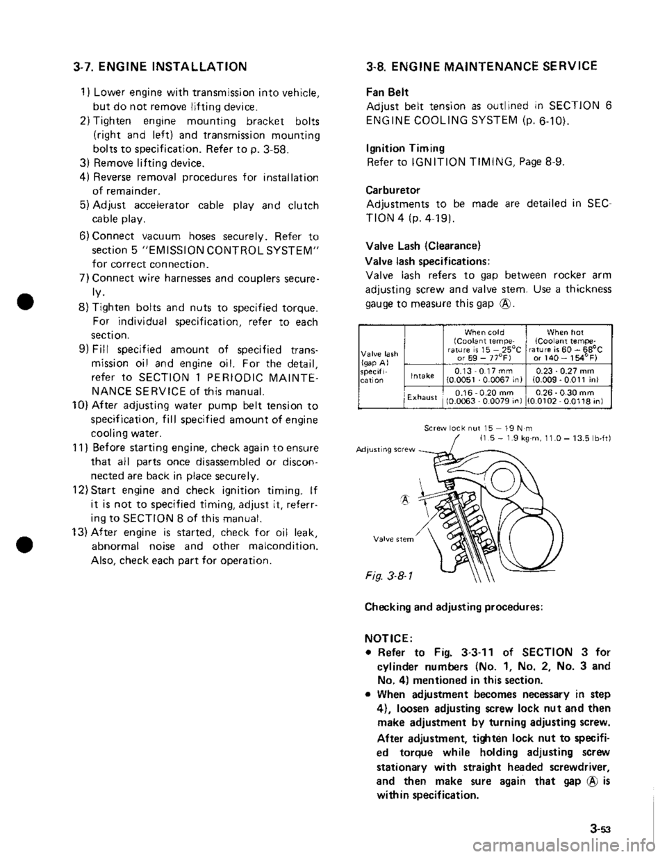 SUZUKI GRAND VITARA 1987  Service Repair Manual 