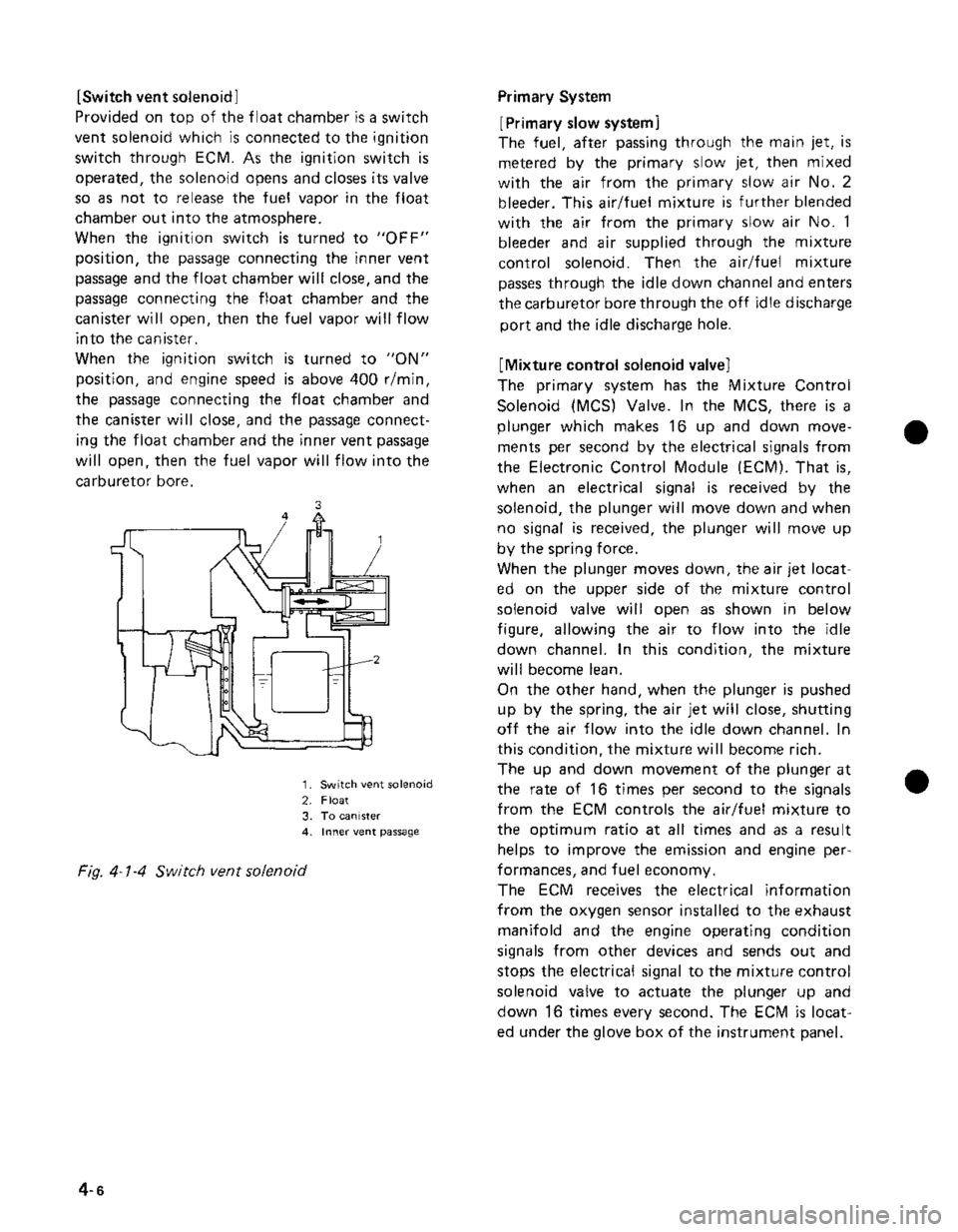 SUZUKI GRAND VITARA 1987  Service Repair Manual 