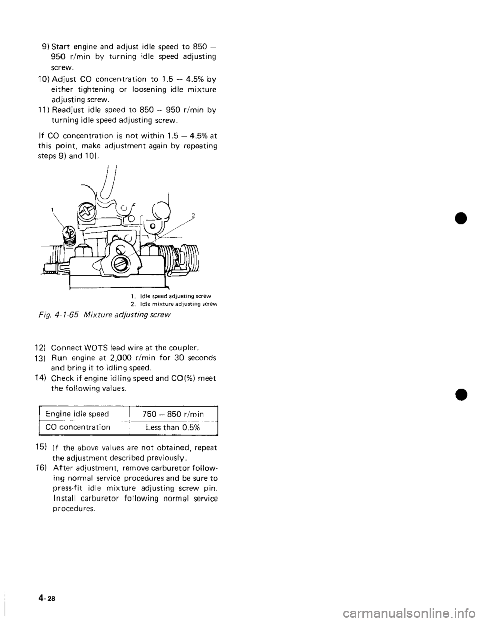 SUZUKI GRAND VITARA 1987  Service Repair Manual 