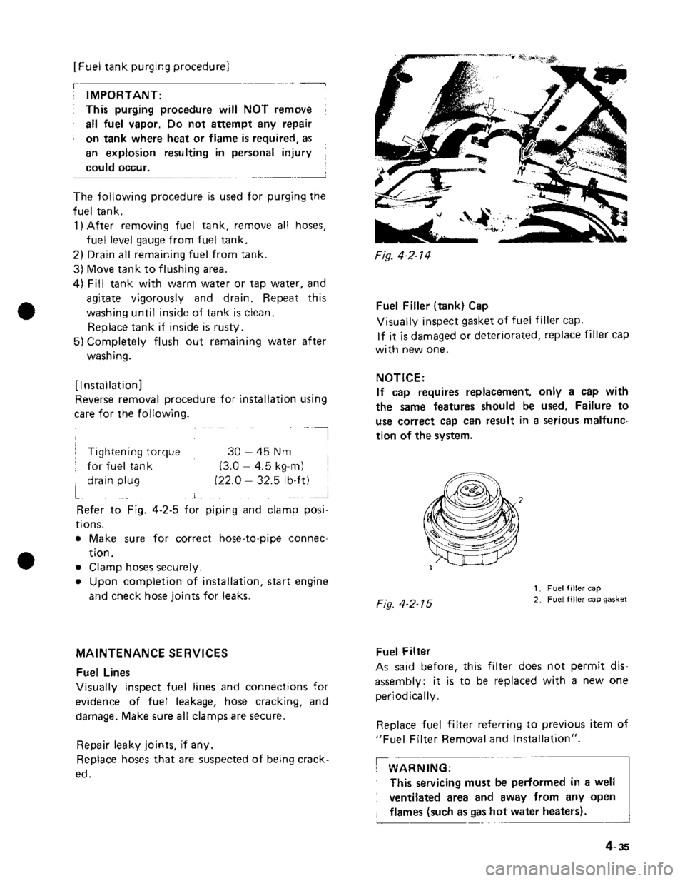 SUZUKI GRAND VITARA 1987  Service Repair Manual 