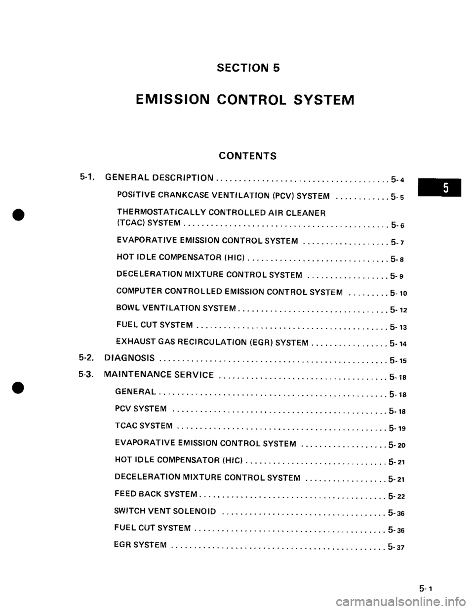 SUZUKI GRAND VITARA 1987  Service Repair Manual 