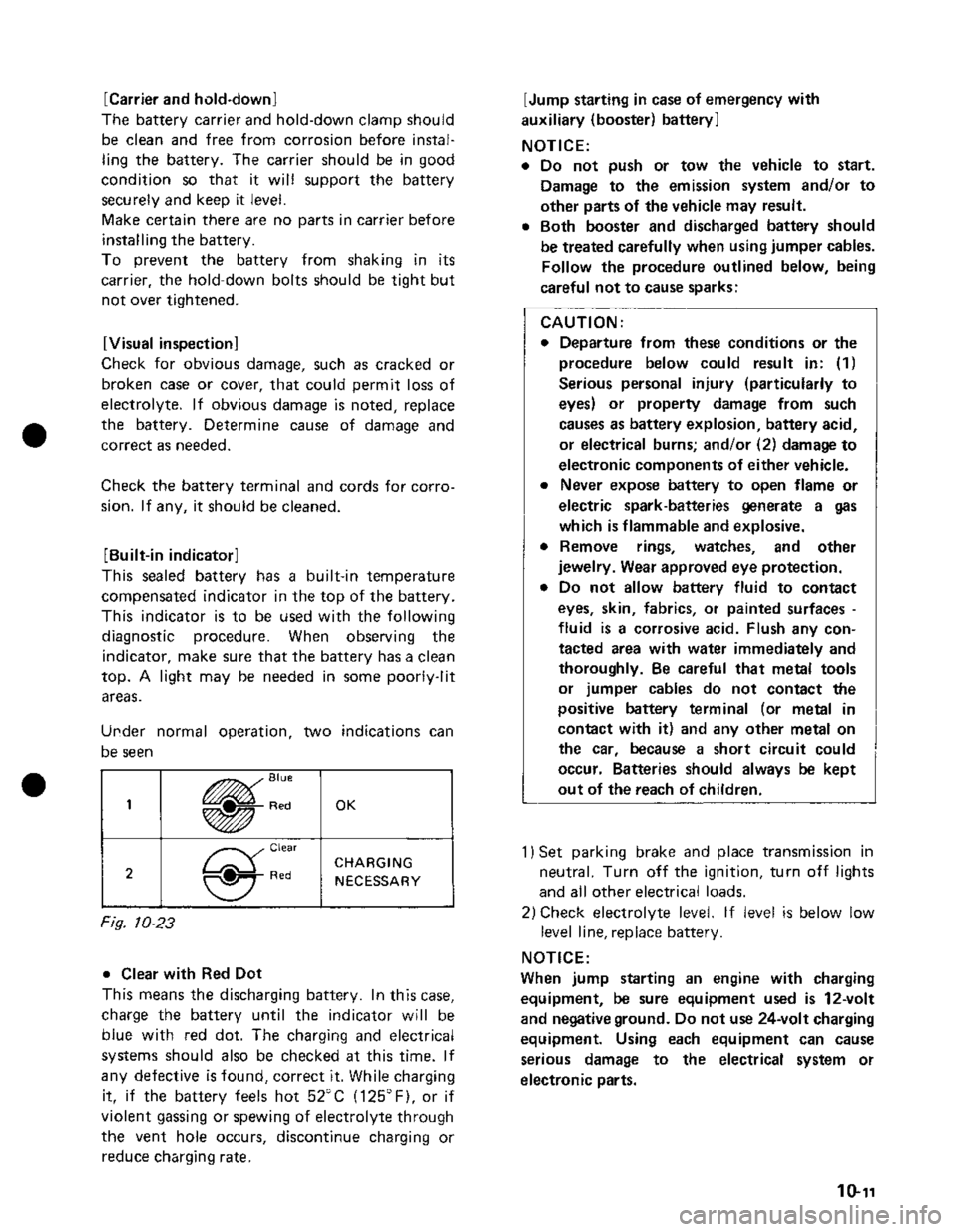 SUZUKI GRAND VITARA 1987  Service Repair Manual 