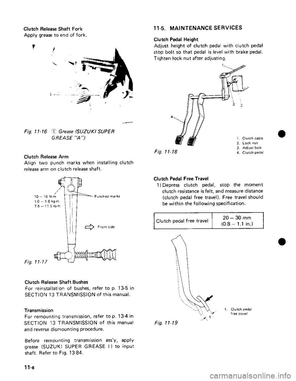 SUZUKI GRAND VITARA 1987  Service Repair Manual 