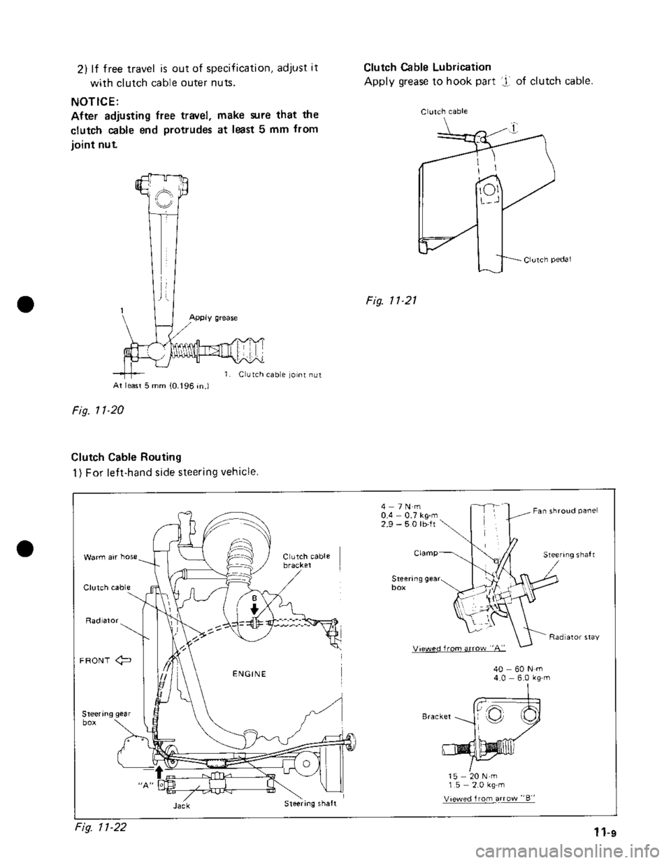 SUZUKI GRAND VITARA 1987  Service Repair Manual 