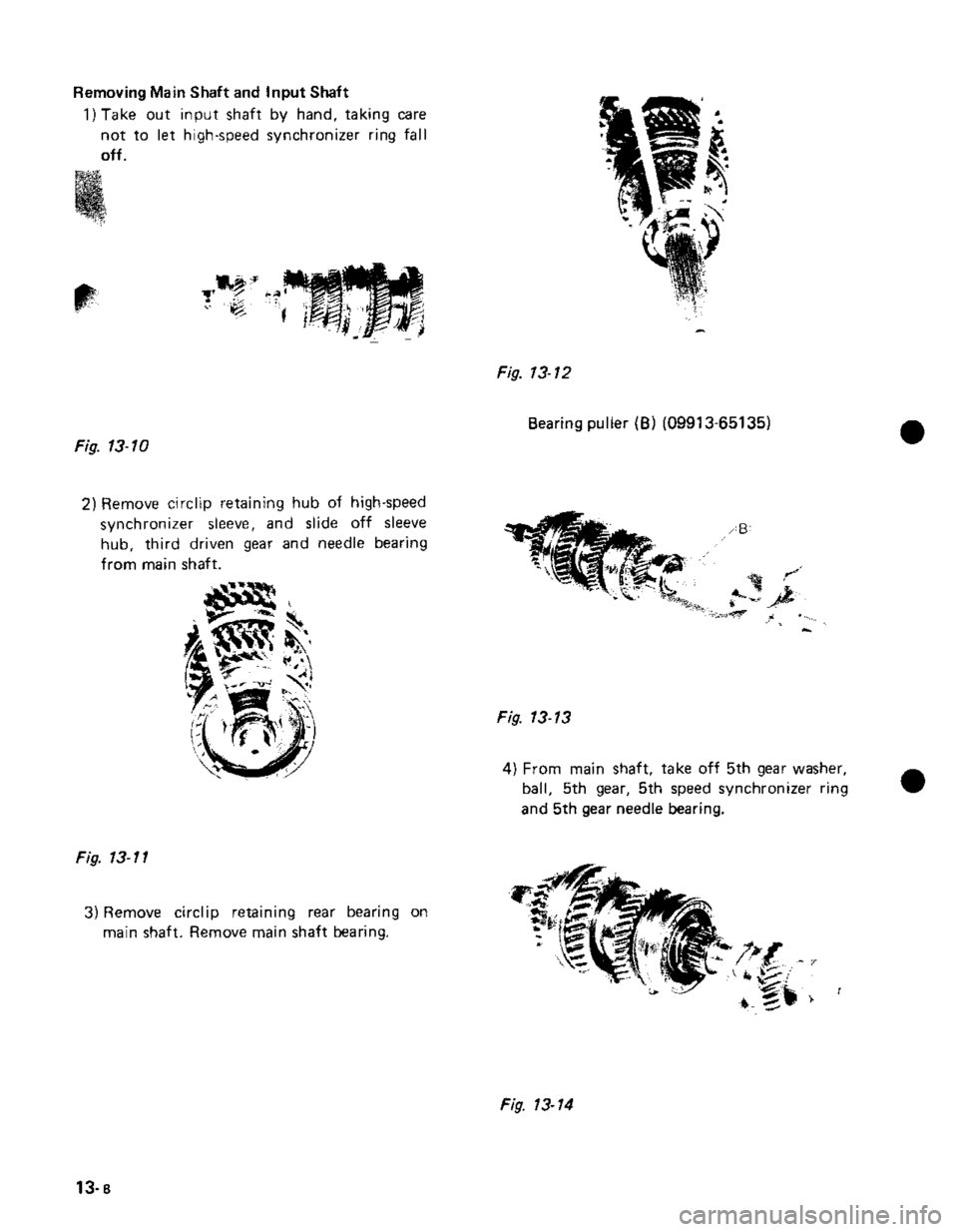 SUZUKI GRAND VITARA 1987  Service Repair Manual 