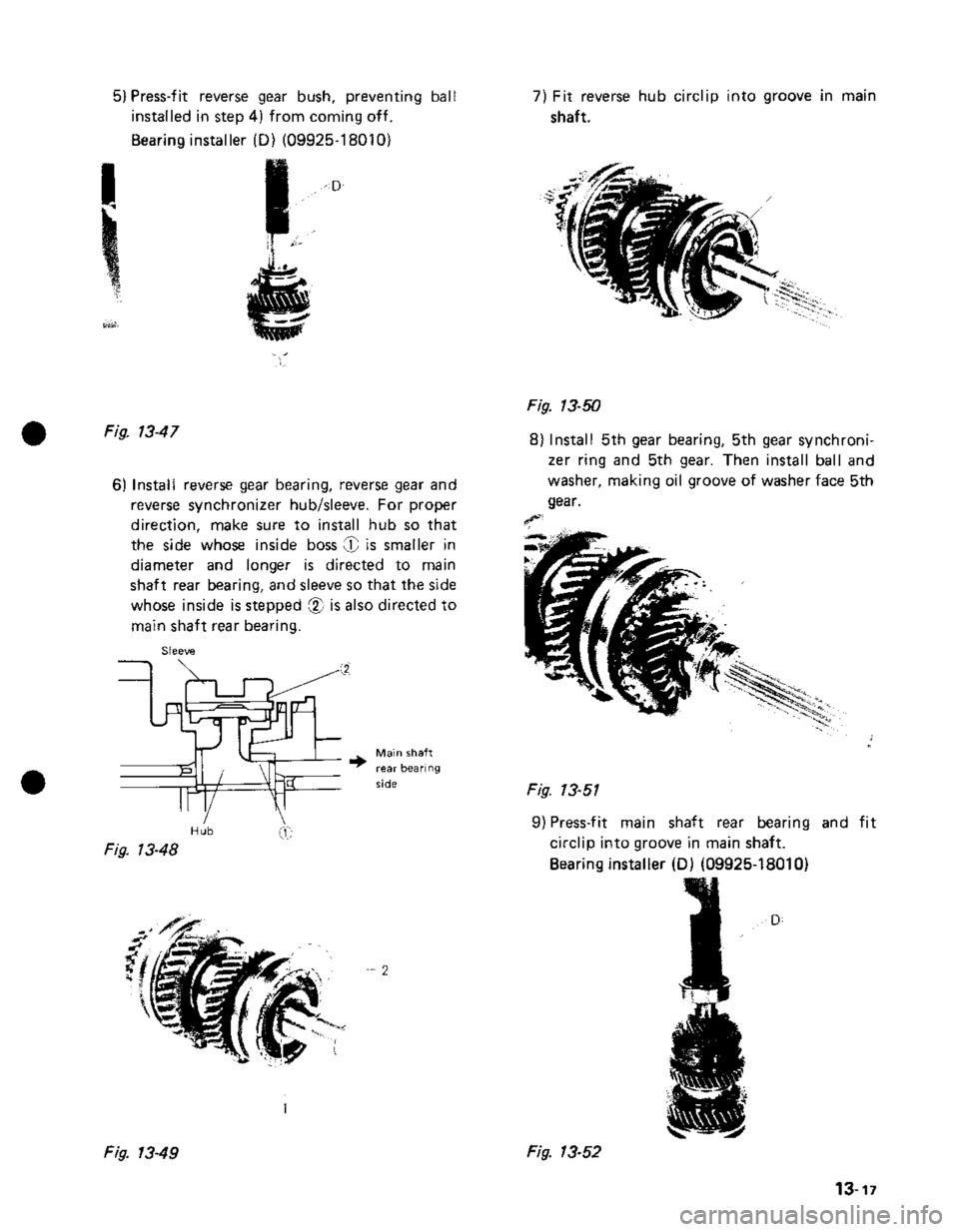 SUZUKI GRAND VITARA 1987  Service Repair Manual 