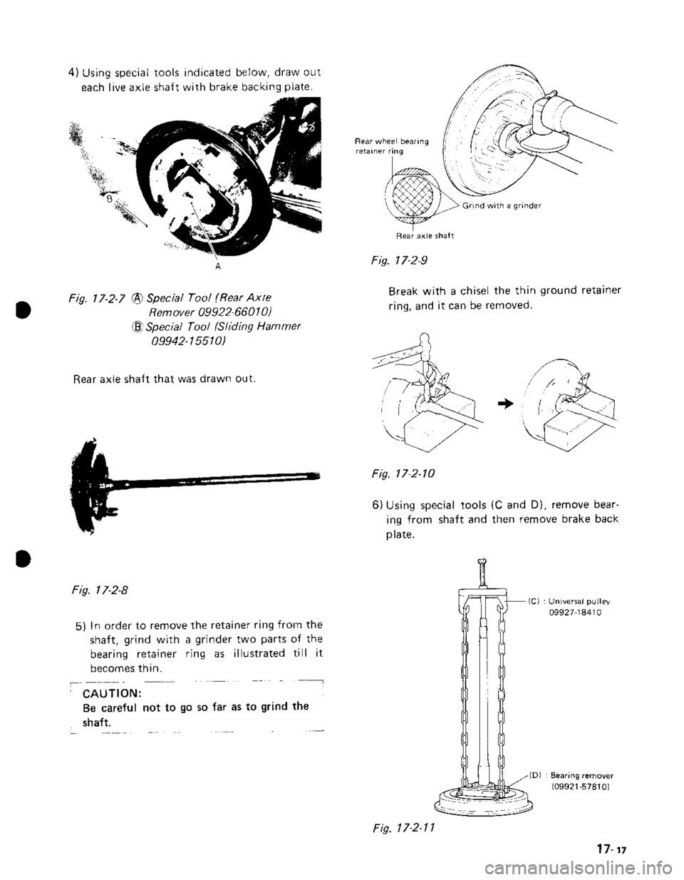SUZUKI GRAND VITARA 1987  Service Repair Manual 