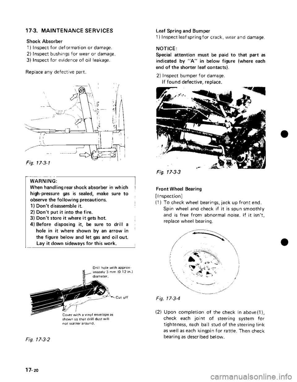 SUZUKI GRAND VITARA 1987  Service Repair Manual 
