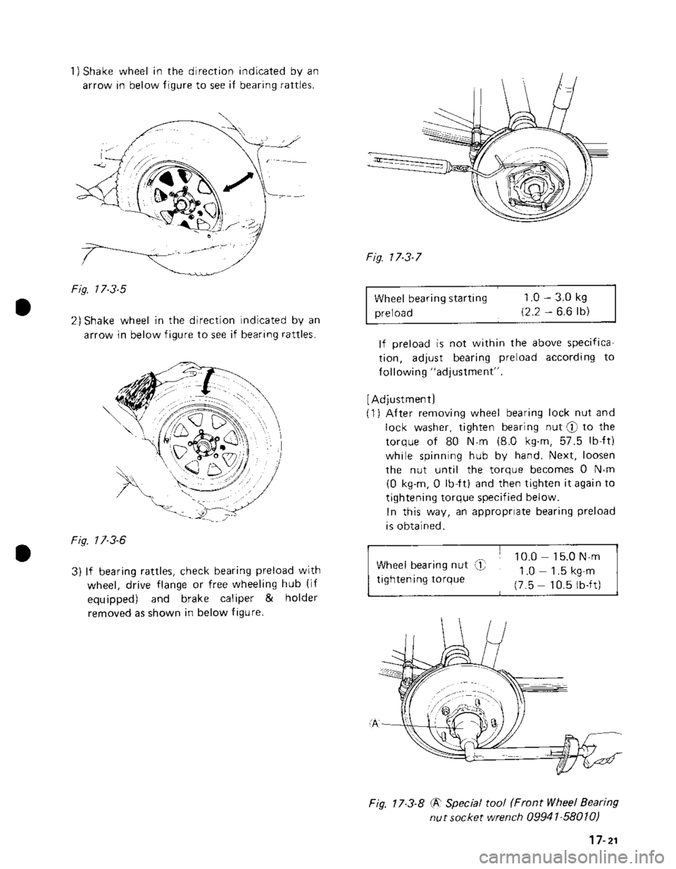 SUZUKI GRAND VITARA 1987  Service Repair Manual 