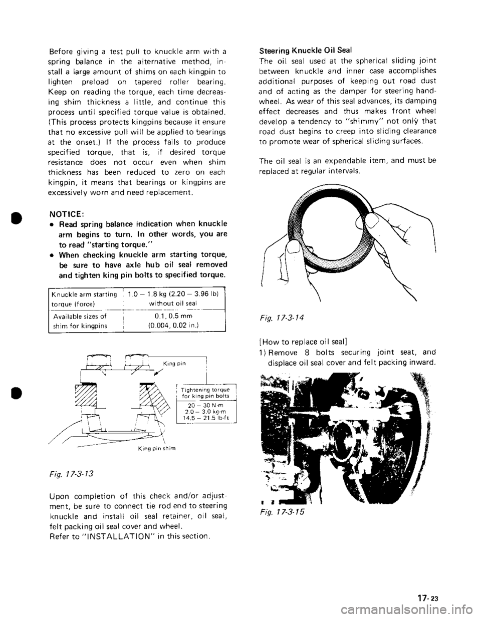 SUZUKI GRAND VITARA 1987  Service Repair Manual 