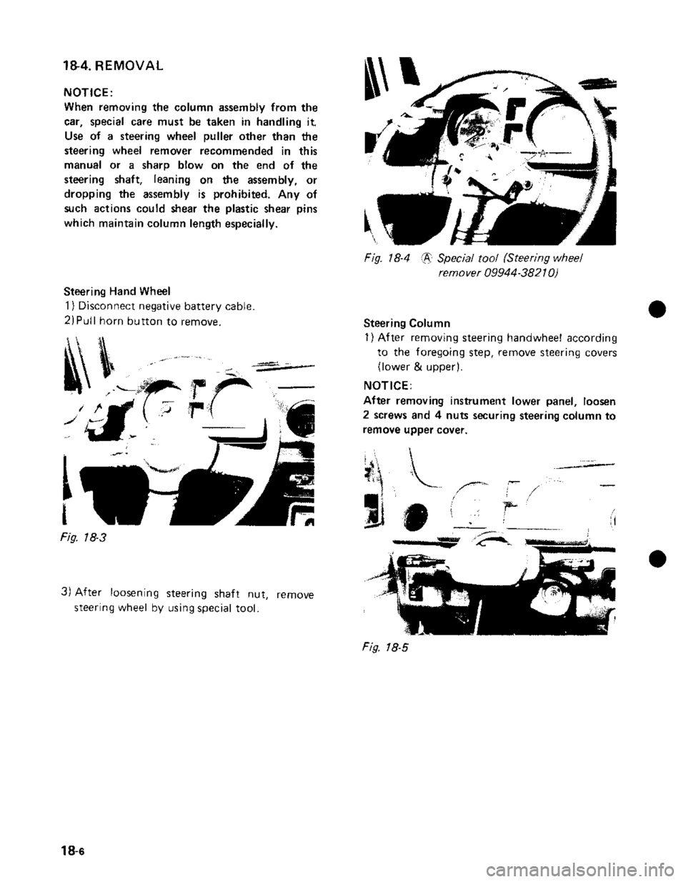SUZUKI GRAND VITARA 1987  Service Repair Manual 