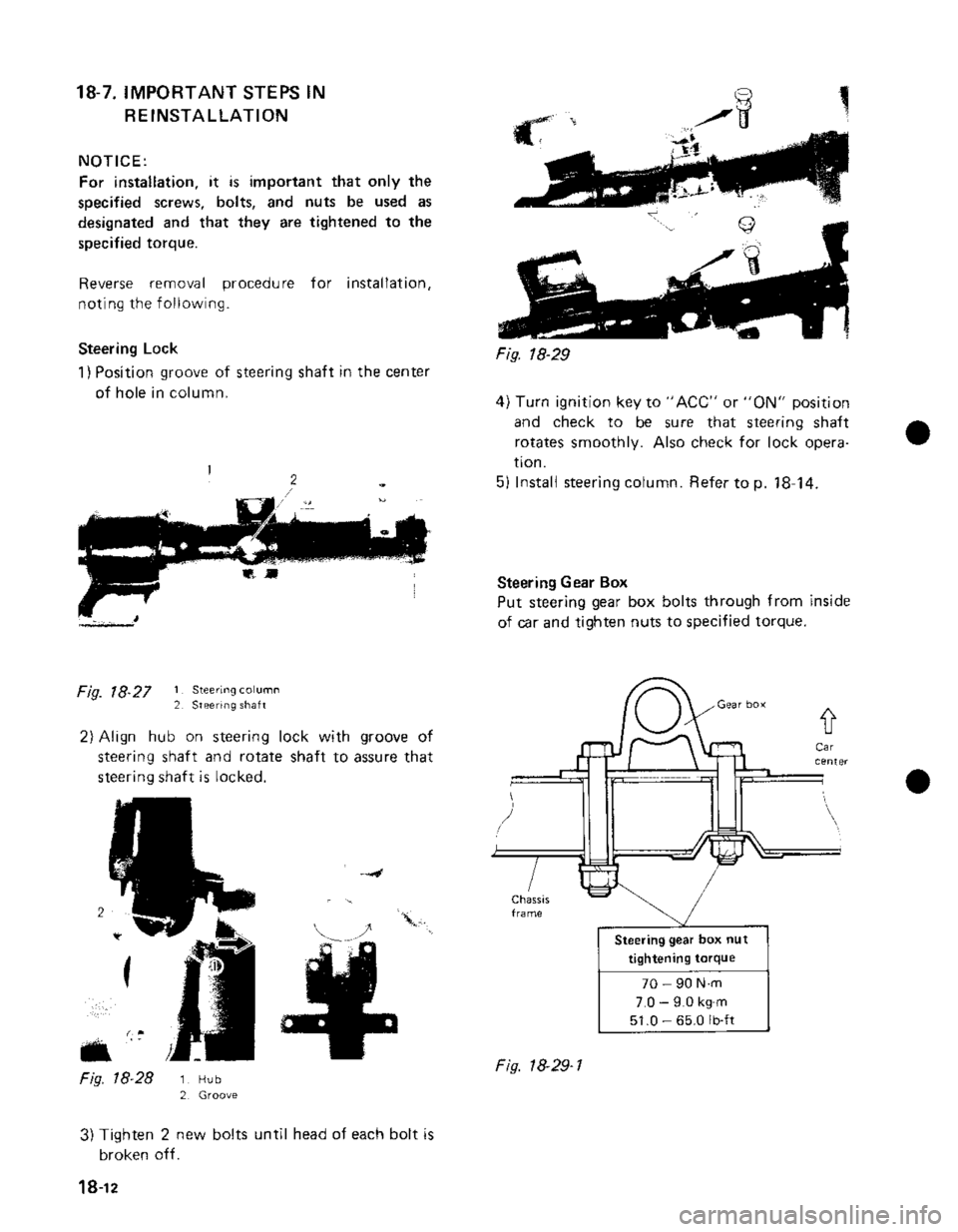 SUZUKI GRAND VITARA 1987  Service Repair Manual 