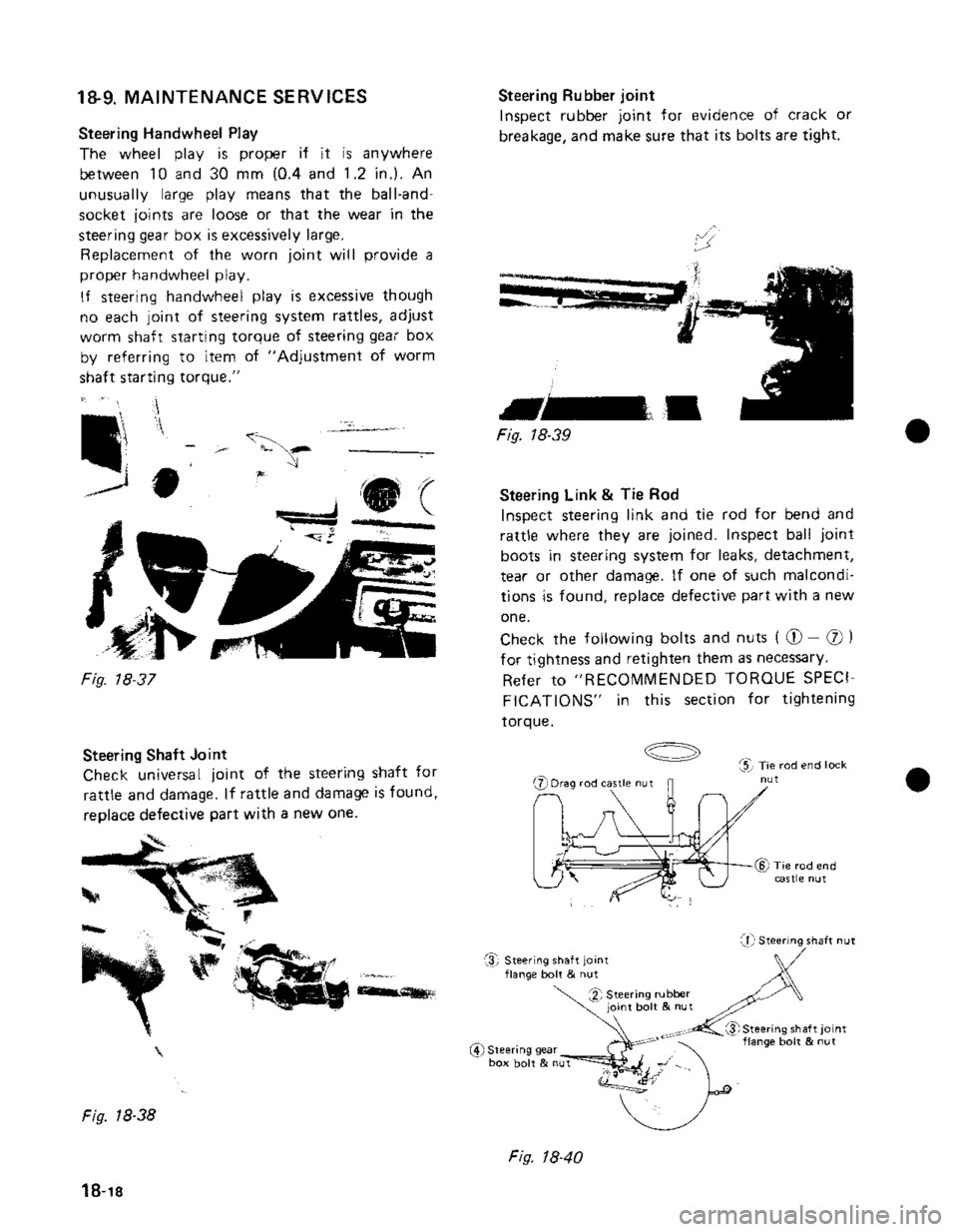 SUZUKI GRAND VITARA 1987  Service Repair Manual 