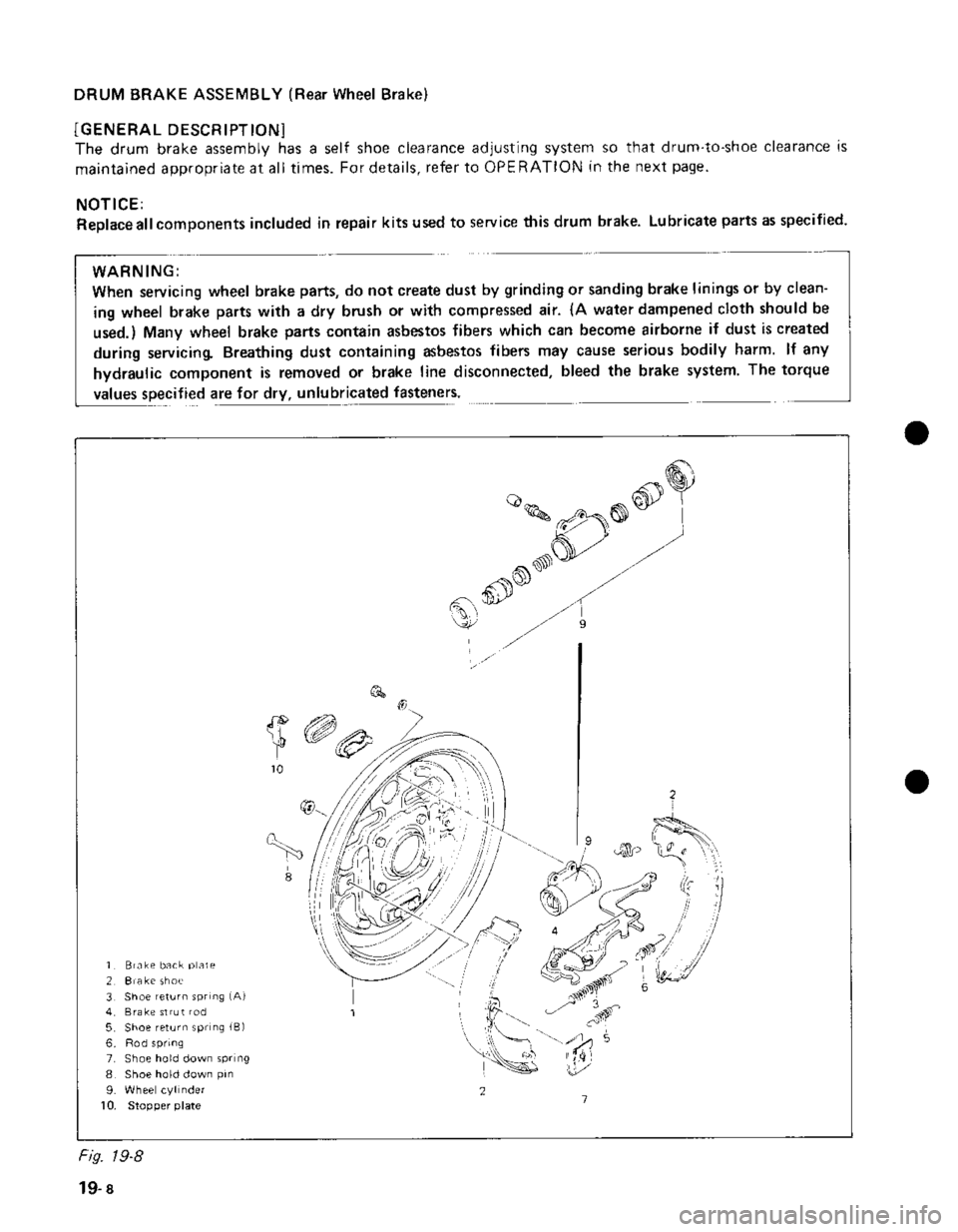 SUZUKI GRAND VITARA 1987  Service Repair Manual 