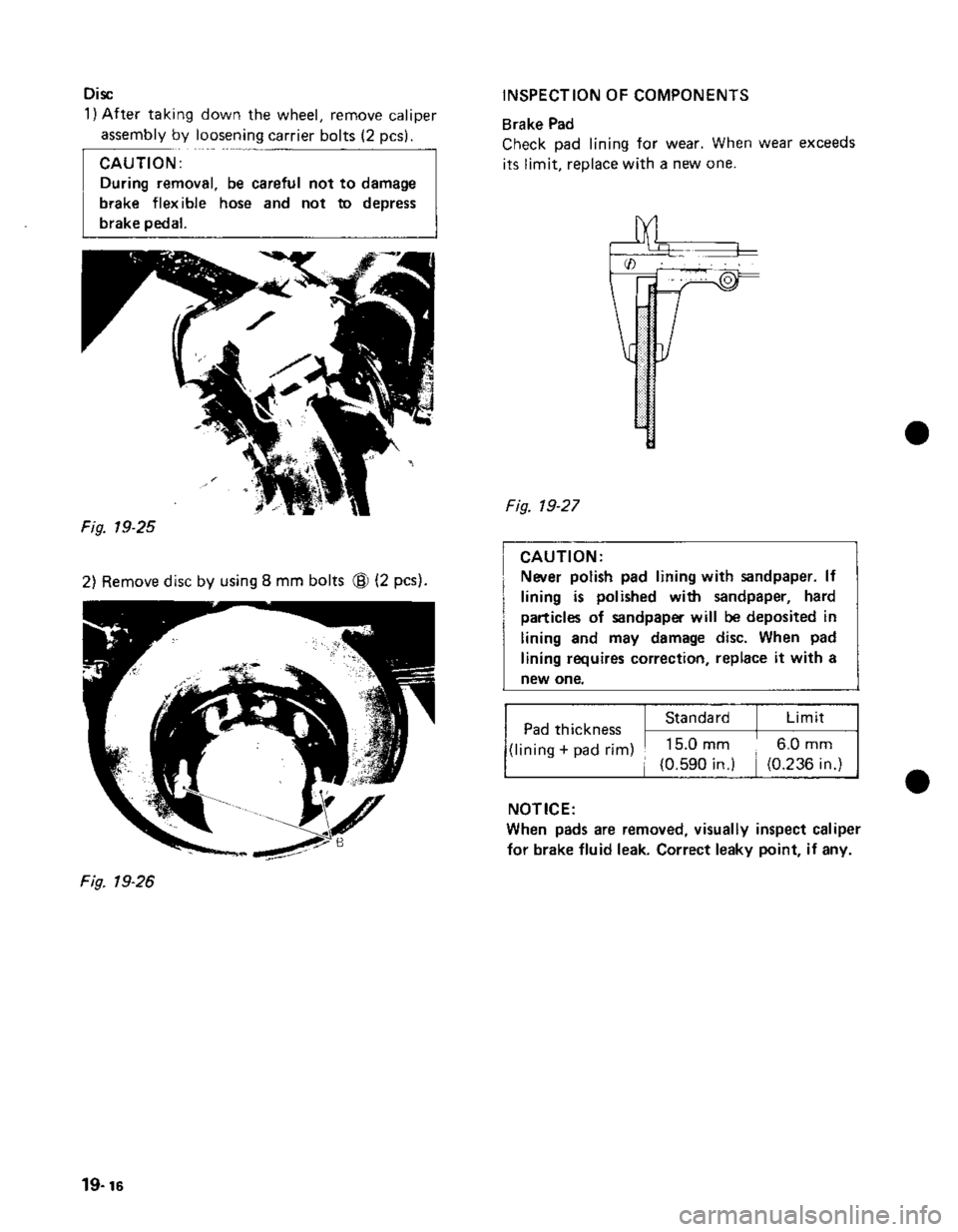 SUZUKI GRAND VITARA 1987  Service Repair Manual 