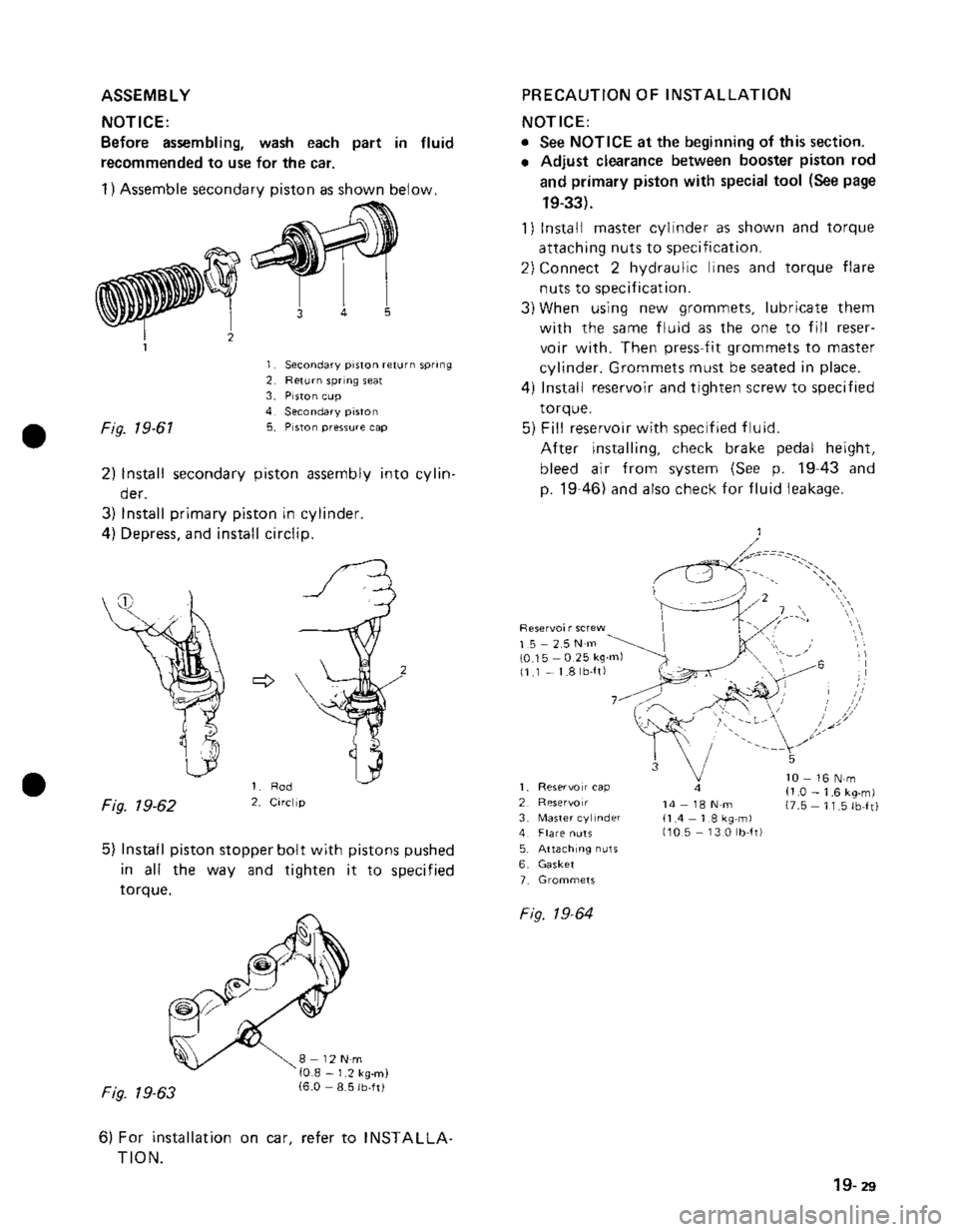 SUZUKI GRAND VITARA 1987  Service Repair Manual 