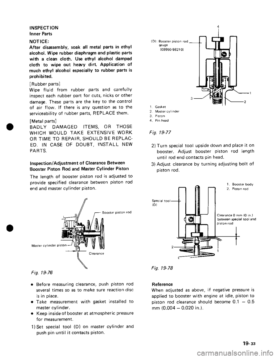 SUZUKI GRAND VITARA 1987  Service Repair Manual 