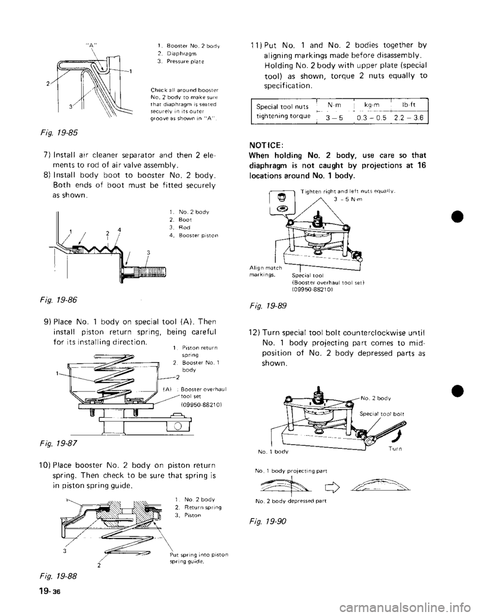 SUZUKI GRAND VITARA 1987  Service Repair Manual 