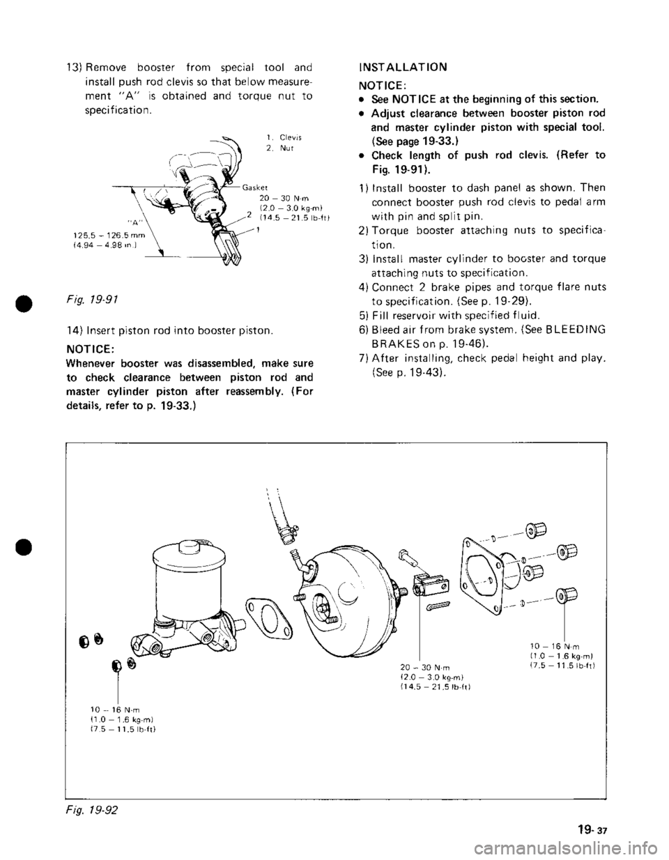 SUZUKI GRAND VITARA 1987  Service Repair Manual 