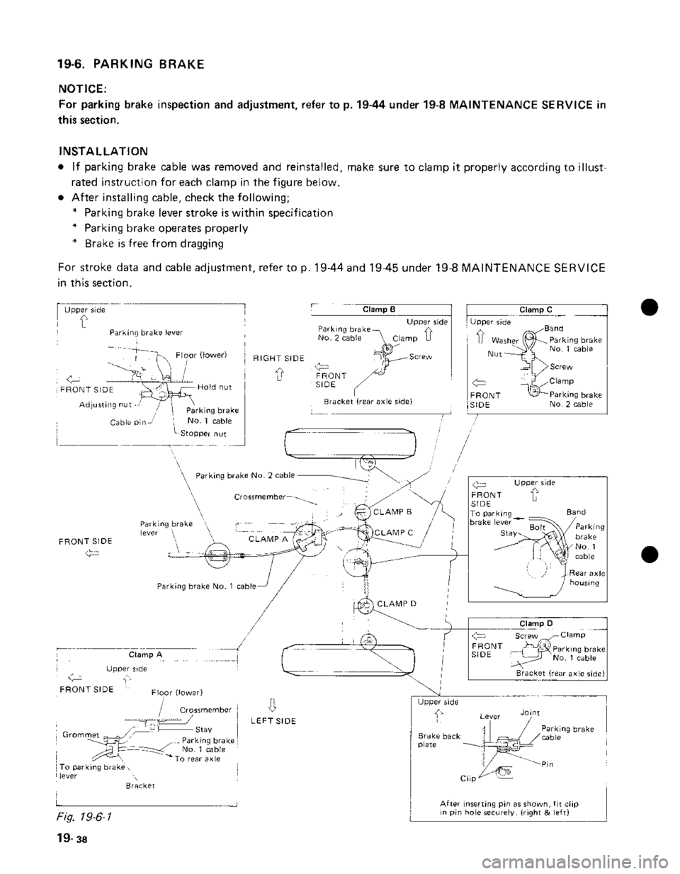 SUZUKI GRAND VITARA 1987  Service Repair Manual 
