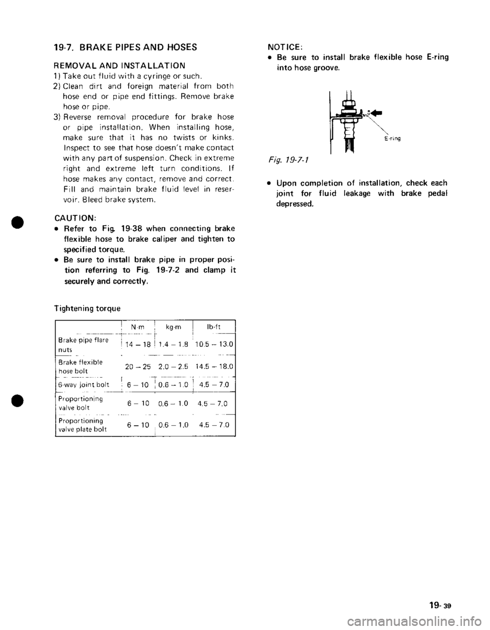 SUZUKI GRAND VITARA 1987  Service Repair Manual 