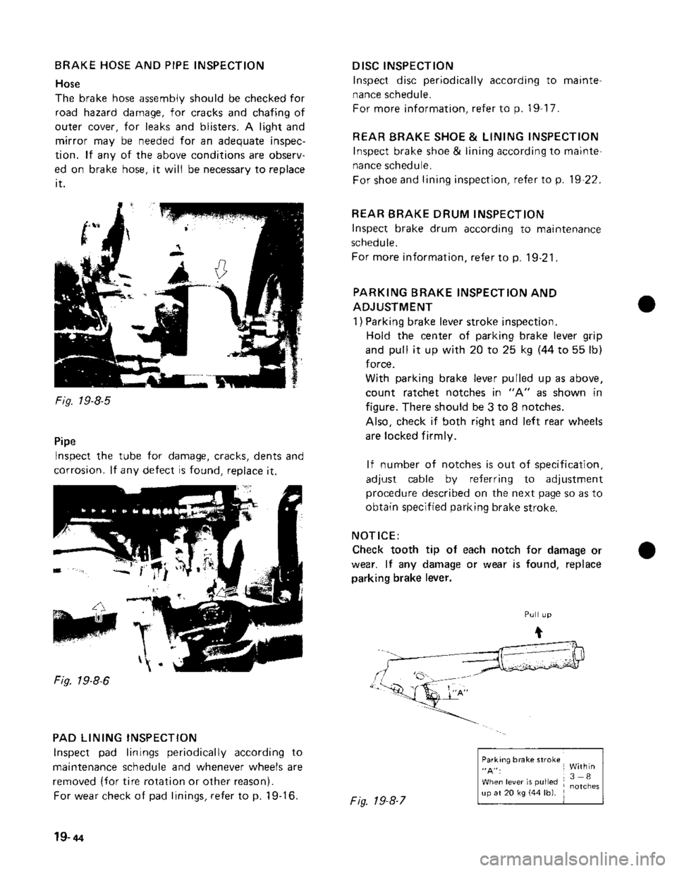 SUZUKI GRAND VITARA 1987  Service Repair Manual 