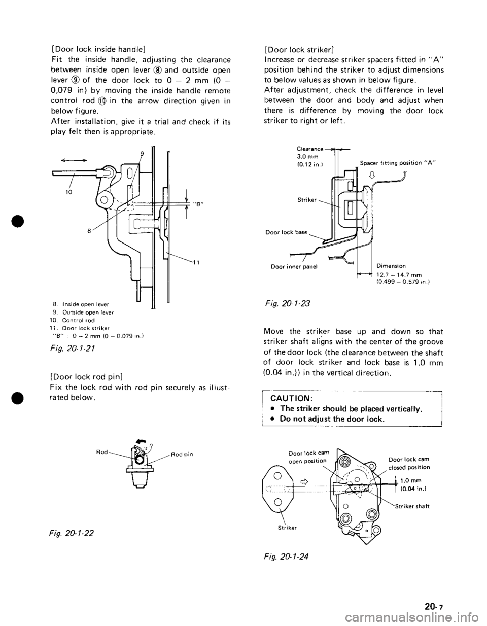 SUZUKI GRAND VITARA 1987  Service Repair Manual 