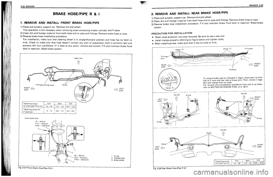 SUZUKI SWIFT 1989  Service Manual 