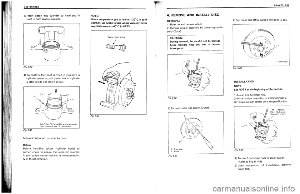 SUZUKI SWIFT 1989  Service Manual 