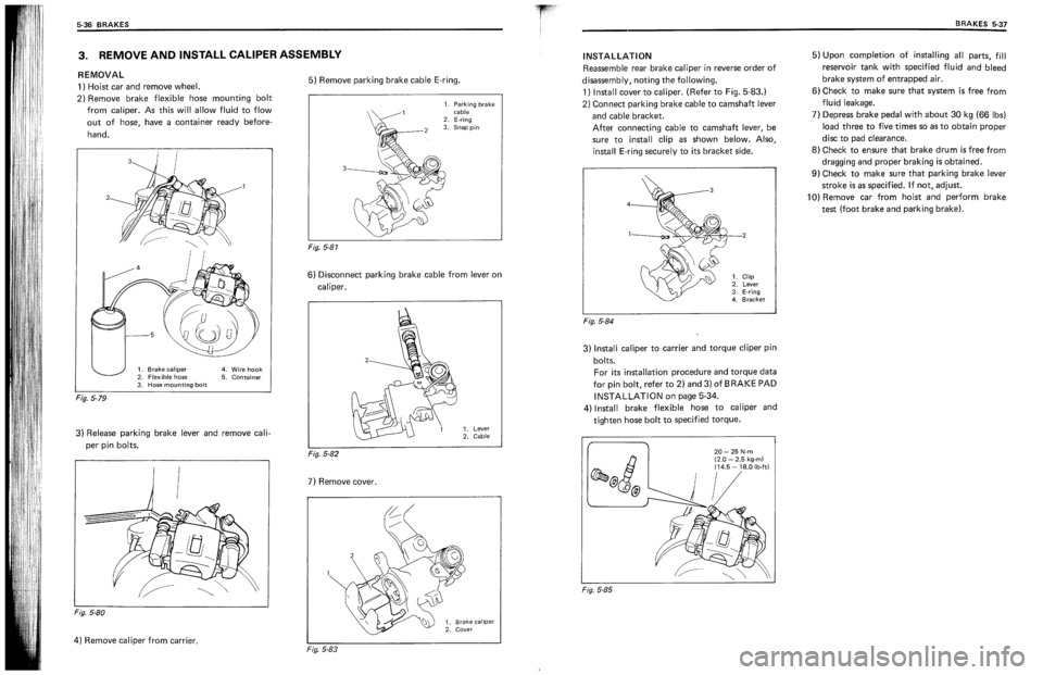 SUZUKI SWIFT 1989  Service Manual 