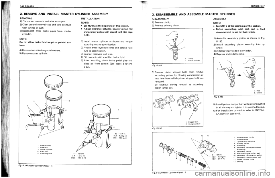 SUZUKI SWIFT 1989  Service Manual 