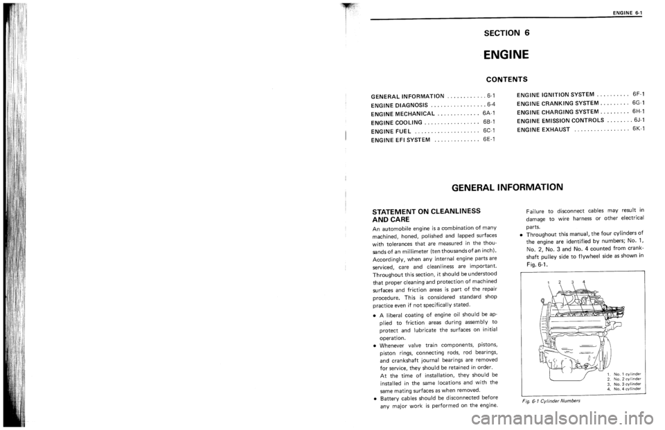 SUZUKI SWIFT 1989  Service Manual 