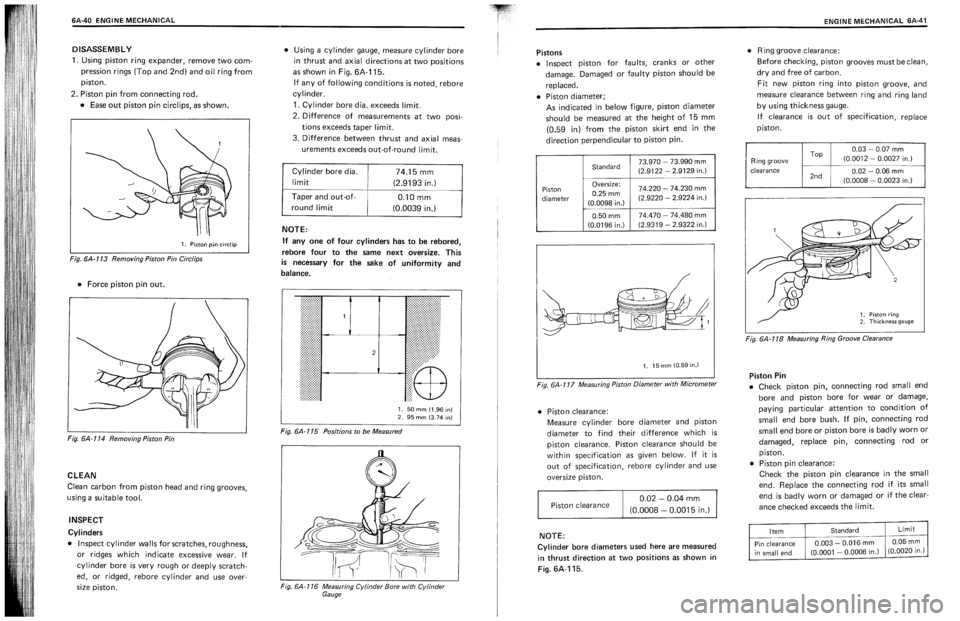 SUZUKI SWIFT 1989  Service Manual 