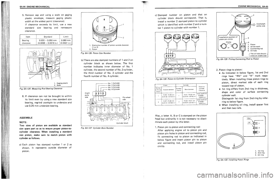SUZUKI SWIFT 1989  Service Manual 