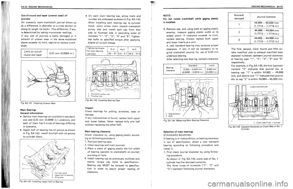 SUZUKI SWIFT 1989  Service Manual 