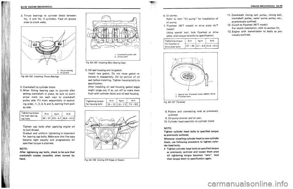 SUZUKI SWIFT 1989  Service Manual 