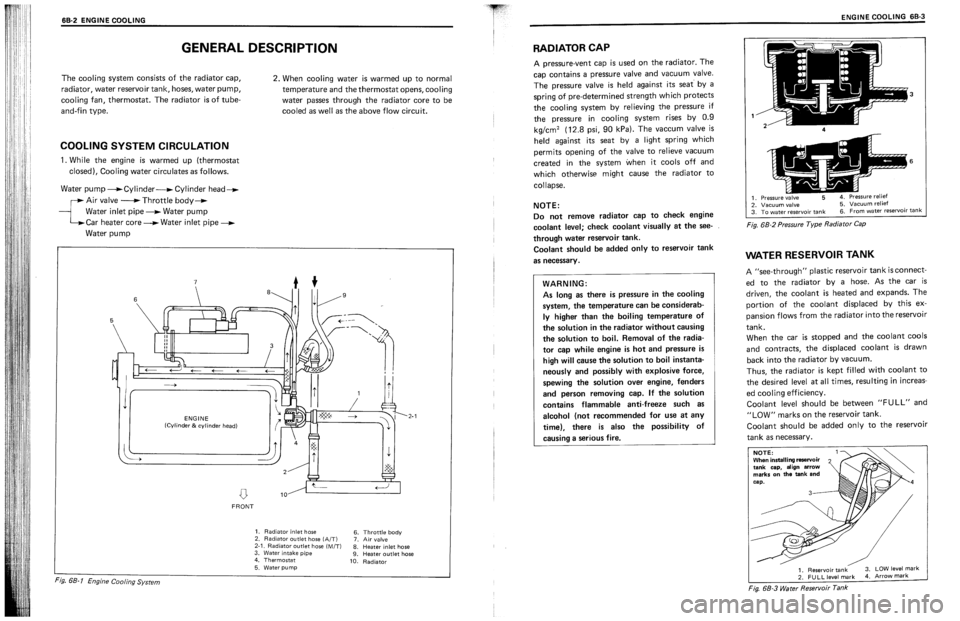 SUZUKI SWIFT 1989  Service Manual 