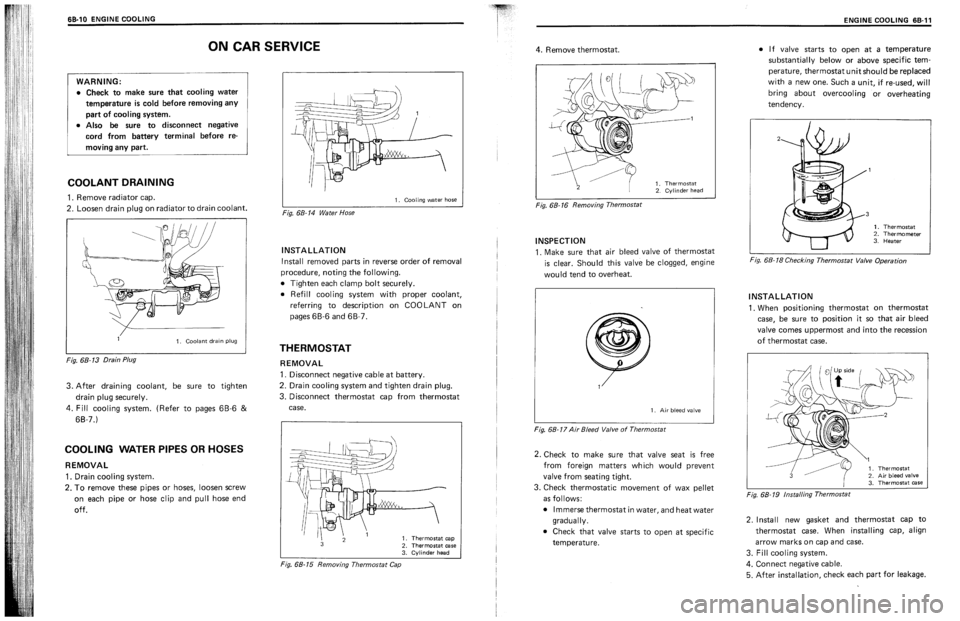 SUZUKI SWIFT 1989  Service Manual 