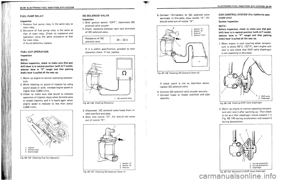 SUZUKI SWIFT 1989  Service Manual 