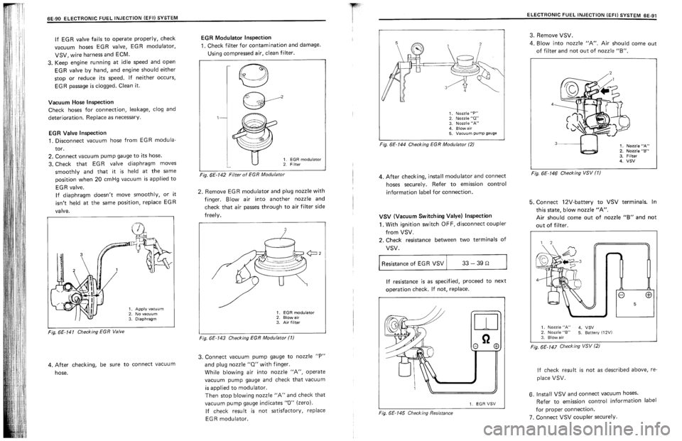 SUZUKI SWIFT 1989  Service Manual 